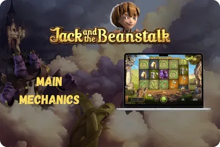 Game Mechanics in game slot Jack and the Beanstalk