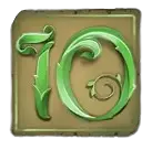 Ten playing card symbol